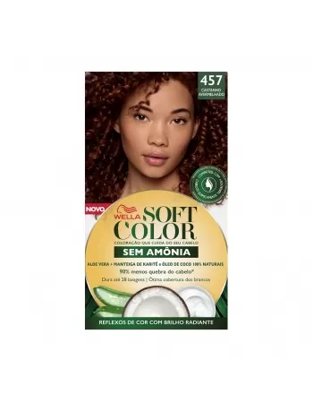 Tinta De Cabelo Soft Color Castanho Avermelhado 457