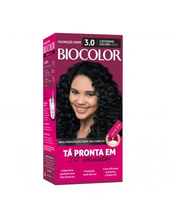 Tintura/Coloração Biocolor Mini Kit Castanho Escuro Chic 3.0