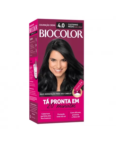 Tintura/Coloração Biocolor Mini Kit Castanho Malícia 4.0