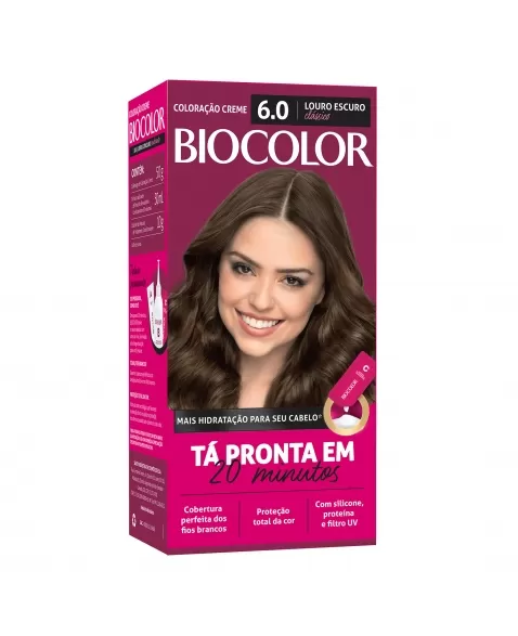 Tintura/Coloração Biocolor Mini Kit Louro Escuro Clássico 6.0