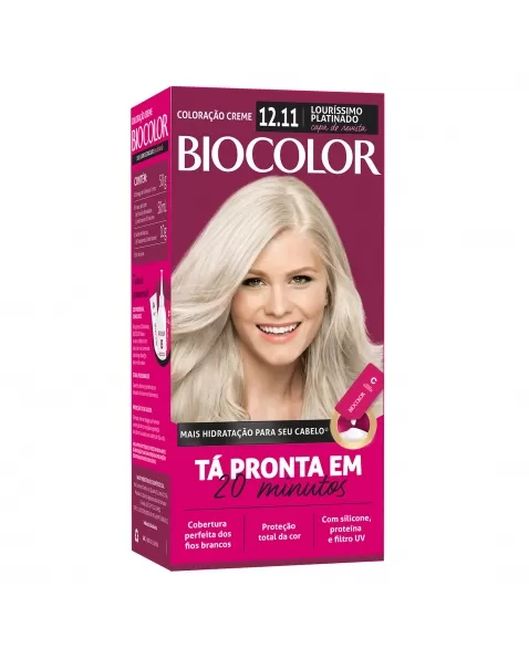 Tintura/Coloração Biocolor Mini Kit Louríssimo Ousado 12.11