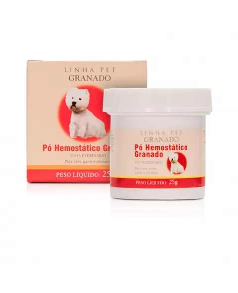 Pó Hemostático Pet Granado 25G