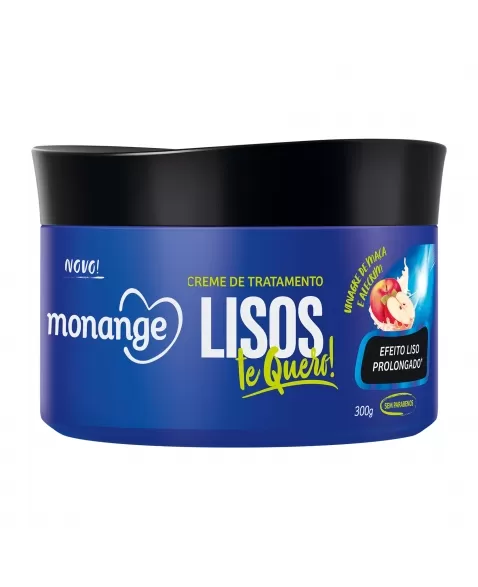 Creme De Tratamento Monange Lisos Te Quero 300G