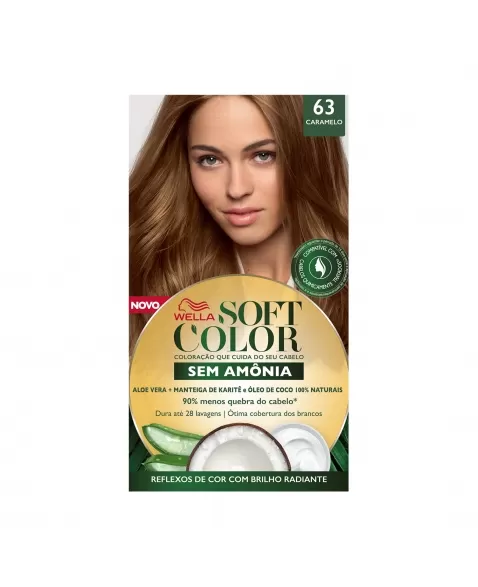 Tinta De Cabelo Soft Color Caramelo 63