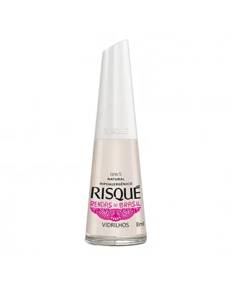 Esmalte Risqué Rendas Do Brasil Vidrilhos 8Ml - Caixa Com 6 Unidades Nu