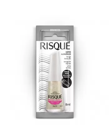 Esmalte Risqué Rendas Do Brasil Paetê 8Ml - Caixa Com 6 Unidades Blister