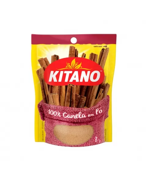 Tempero Canela Em Pó Kitano 8G