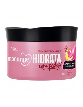 Creme De Tratamento Monange Hidrata Com Poder 300G