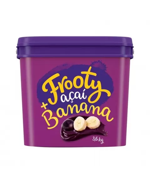 Balde Açai Frooty Banana 3,6Kg