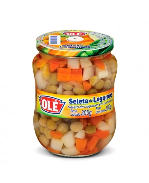 Seleta De Legumes Vidro Olé 200G