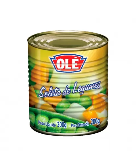 Seleta De Legumes Lata Olé 200G