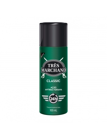 Desodorante Spray Très Marchand Masculino Classic 100Ml