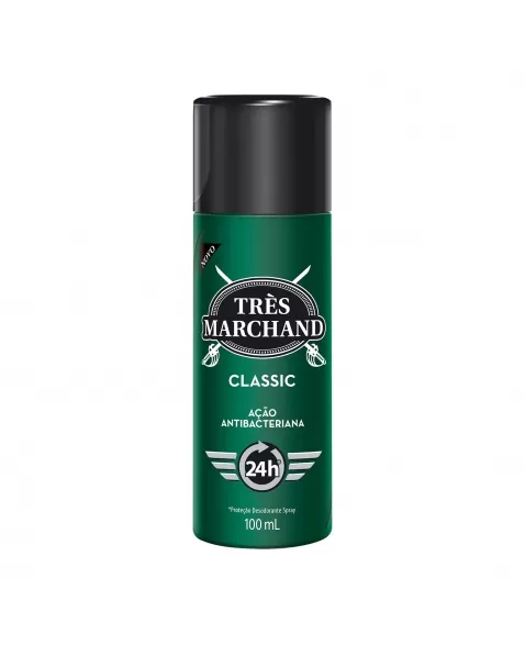 Desodorante Spray Très Marchand Masculino Classic 100Ml