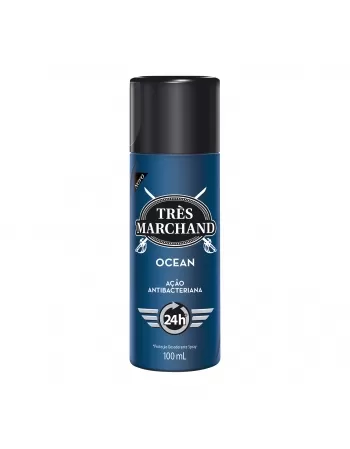 Desodorante Spray Très Marchand Masculino Ocean 100Ml