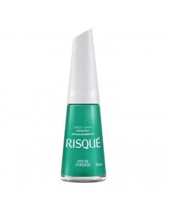 Esmalte Risqué Coloridos Cremoso Ver De Verdade 8Ml - Caixa Com 6 Unidades Nu