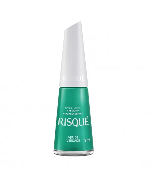 Esmalte Risqué Coloridos Cremoso Ver De Verdade 8Ml - Caixa Com 6 Unidades Nu